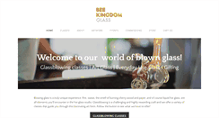 Desktop Screenshot of beekingdomglass.com